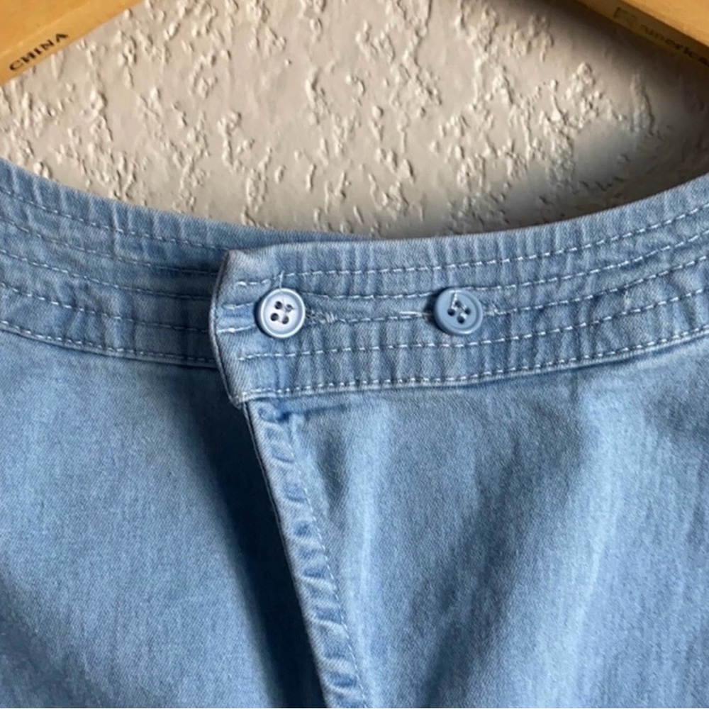 Jack By BB Dakota Suko Blue Jumpsuit Chambray - Picture 12 of 12